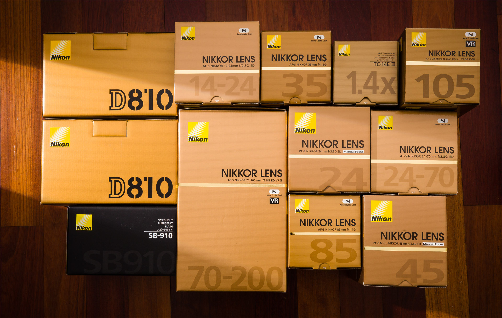 Nikon Boxes
